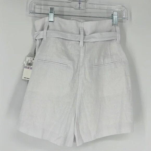 1. STATE Paperbag Short in Ultra White - Picture 6 of 6